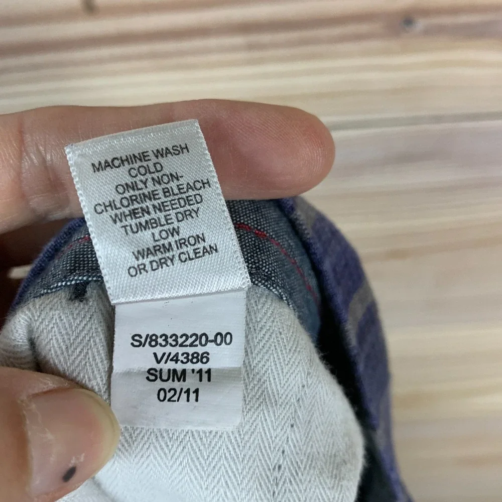 Banana Republic 100% Linen Shorts Plaid Mens 34‎ Travel Golf Preppy